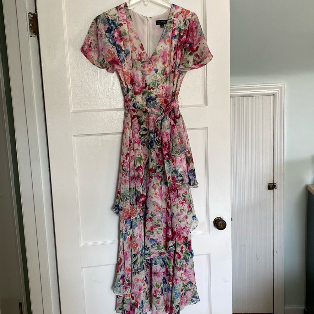 Floral maxi length dress